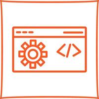 código mejoramiento vector icono