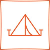Tent Vector Icon