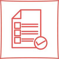 Valid Document Vector Icon