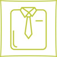 icono de vector de traje