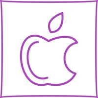 Apple Logo Vector Icon