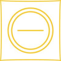Entry Prohibited Vector Icon