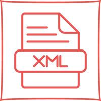 XML Vector Icon