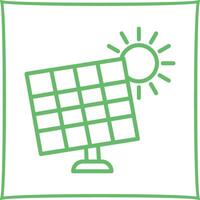 Solar Panel Vector Icon