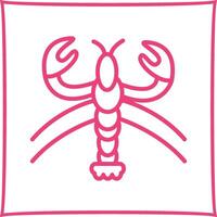 Lobster Vector Icon