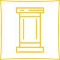 Pillar Vector Icon