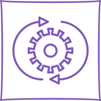 icono de vector de configuración de conversión