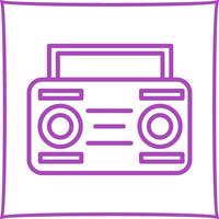 Cassette Player Vector Icon