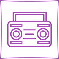 Cassette Player Vector Icon