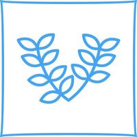 Leaves Wreath Vector Icon