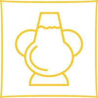 Antique Jar Vector Icon