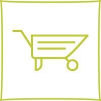 Garden Cart Vector Icon