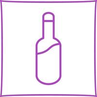 Champagne Bottle Vector Icon