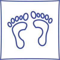 Foot X ray Vector Icon