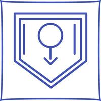 icono de vector de fraternidad universitaria