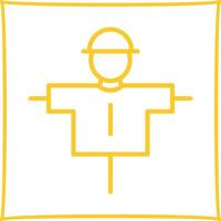 Scare Crow Vector Icon
