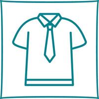 Shirt and Tie Vector Icon