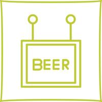 Beer Sign Vector Icon