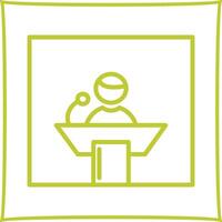 Candidate Banner Vector Icon