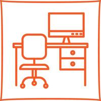 Work Space Vector Icon