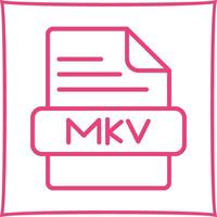 MKV Vector Icon