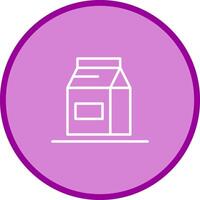 Milk Bottle Vector Icon