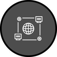 Computer Connection Vector Icon