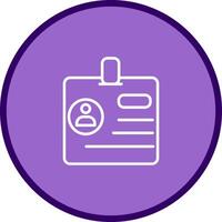 Identification Vector Icon