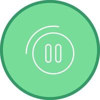 Pause Button Vector Icon