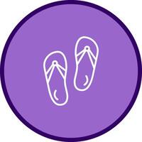 Slippers Vector Icon