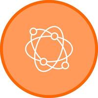 Atomic Structure Vector Icon