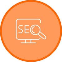 Search Engine Optimization Vector Icon