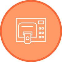 ATM Service Vector Icon