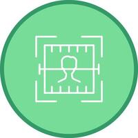 Face Scan Vector Icon
