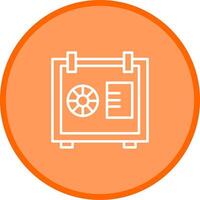 Safe Box Vector Icon