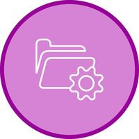 Preferences Folder Vector Icon