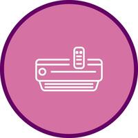 Mobile Air Conditioner Vector Icon