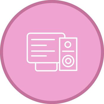 Speaker Vector Icon