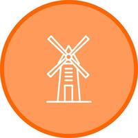 Windmill Vector Icon