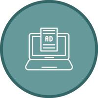 Internet Ads Vector Icon