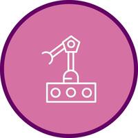 Industrial Arm Vector Icon