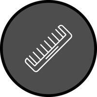 Comb Vector Icon