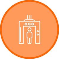 Airport Security Vector Icon