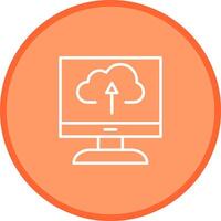 Cloud Backup Vector Icon