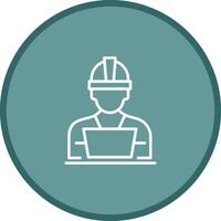 Industry Worker II Vector Icon