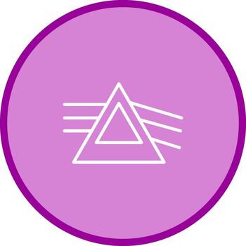 Refraction Vector Icon