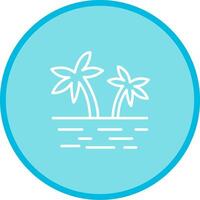 Island Vector Icon