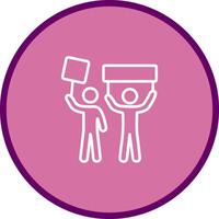 Protester Vector Icon