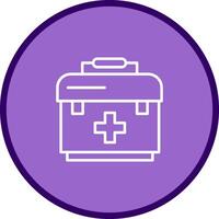 First Aid Bag Vector Icon