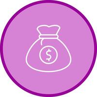 Money Bag Vector Icon